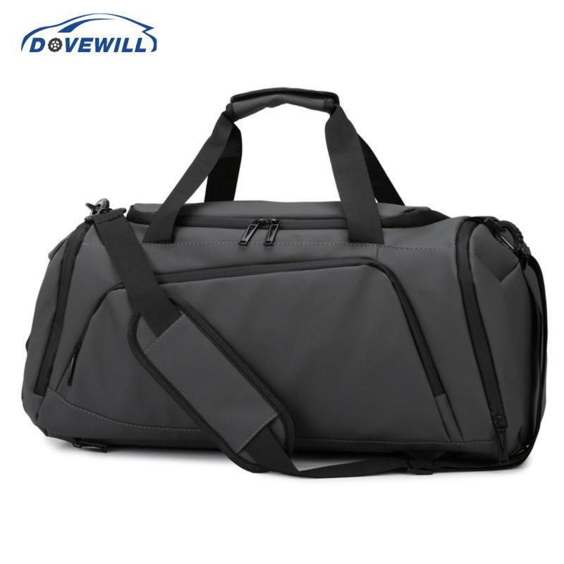 [Dovewill] Travel Duffel Bag เสริม Duffel Bag พร้อมช่องรองเท้าที่ถอดออกได้หลายกระเป๋า