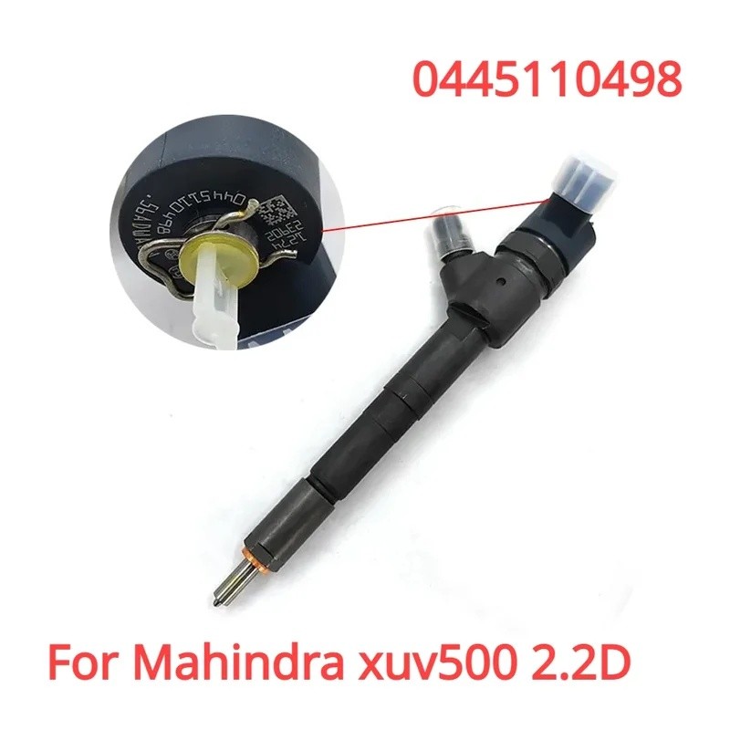 0445110498 0445110497 หัวฉีดเชื้อเพลิงดีเซลใหม่สําหรับเครื่องยนต์ Mahindra 2.2 L XUV 500 mHawk CRDe