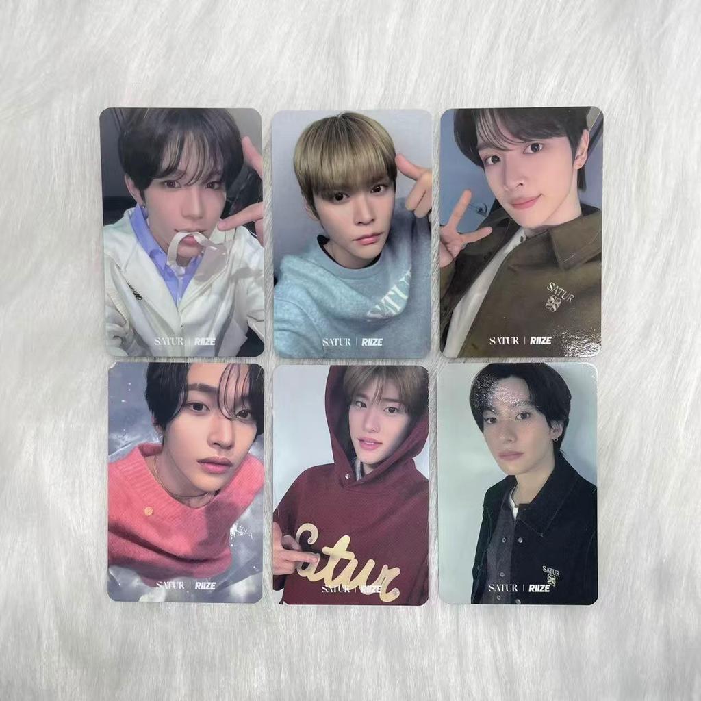 การ์ดรูปถ่ายของทาโร่, การ์ดรูปถ่ายเสื้อผ้าของ RIIZE SATUR, การ์ดรับรองของกลุ่ม SATUR, ซงอินซอก, ปาร์