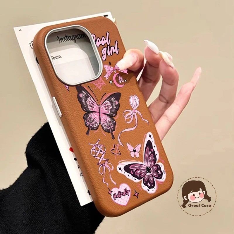 Y2K ผีเสื้อเคสโทรศัพท์สําหรับ Samsung Galaxy A17 A16 M16 F16 A15 M15 F15 A14 F14 A13 M13 A12 M12 F12