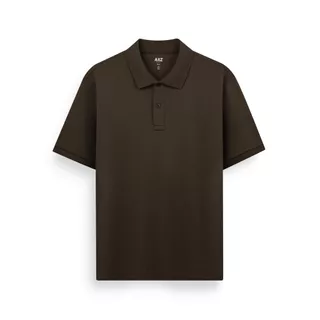 AIIZ (เอ ทู แซด) - AIIZ เสื้อโปโลผู้ชายสีพื้นพิมพ์โลโก้ Men’s AIIZ Logo Polo Shirt