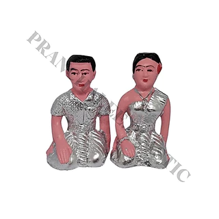 ตุ๊กตาตั้งศาล ตุ๊กตาวางศาลบ่าวรับใช้ชายหญิง สำหรับตั้งศาลและแก้บน