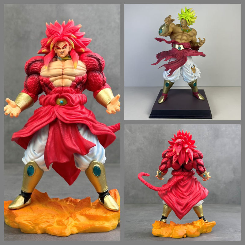 Super Saiyan 4 Broly GK รูปอะนิเมะตัวละครรุ่นรูปปั้นสะสมกล่อง