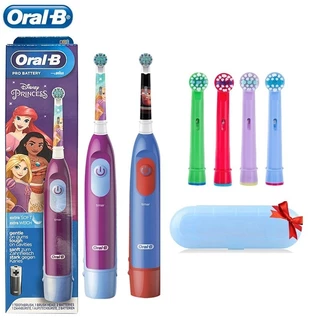 แปรงสีฟันไฟฟ้า Oral B Kids Rotation Clean Tooth Soft Brush สําหรับเด็ก