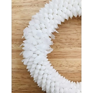 พวงมาลัย ดอกพุดพลาสติก พวงมาลัยข้อมือขนาดใหญ่พิเศษ สินค้ามี 6 สี (ราคาต่อพวง)