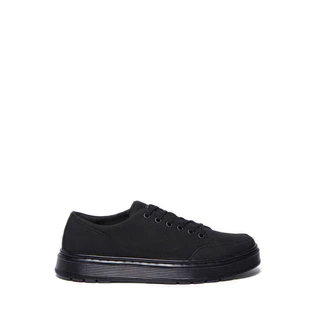 Dr. Martens รุ่น Brookline รองเท้า 6 รู ผ้า Canvas - สีดำ