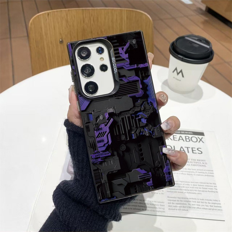 เคสโทรศัพท์อินเทรนด์ Cool Machinery เหมาะสําหรับ Samsung A05S/A135G/S22ULTRA/A555G/S24FE/S25ULTRA/S2