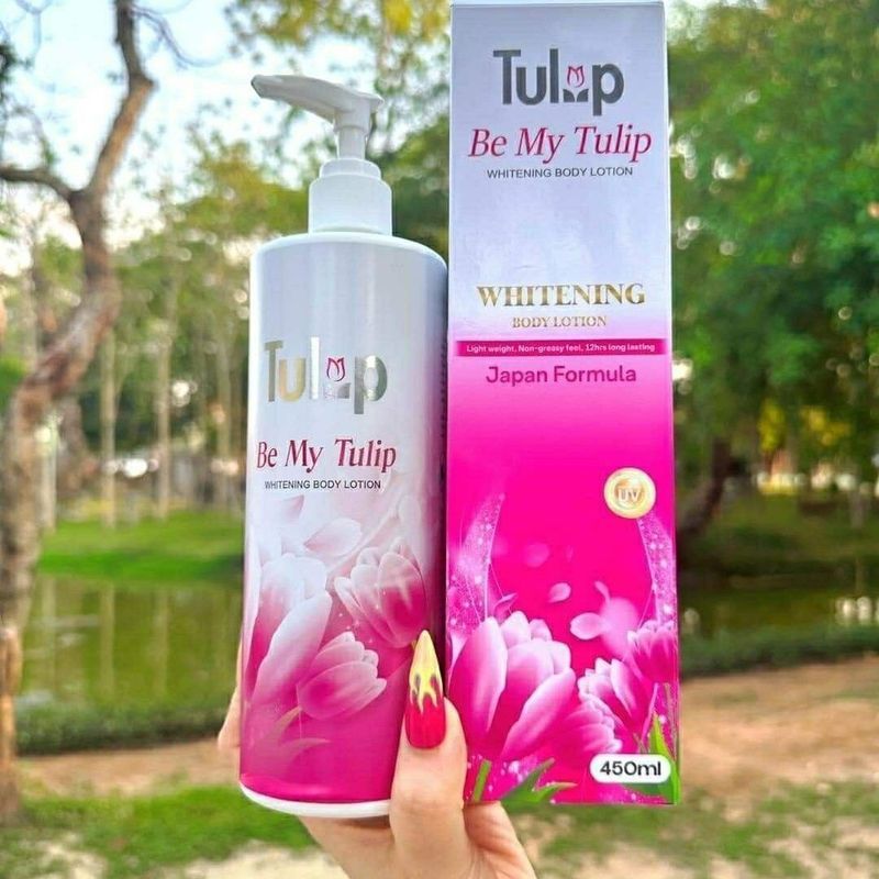 T Thai Rose Whitening Body Anti-Tulip Fragrance Skin Moisturizing 450ML Moisturizing 7.77m