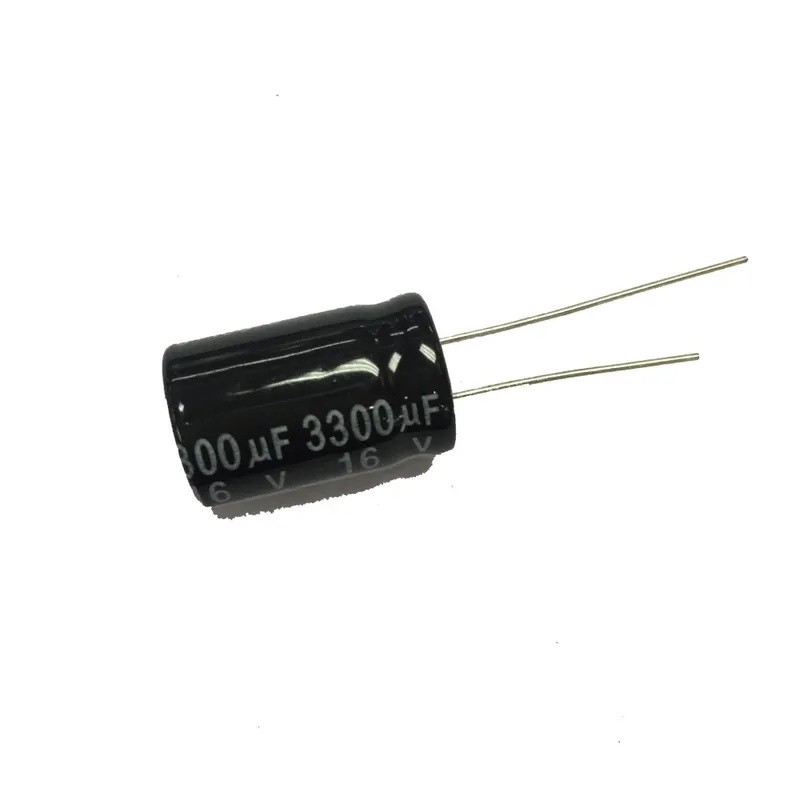 100PCS Electrolytic capacitors 3300uf 16V 16V3300UF 13*21 มม.