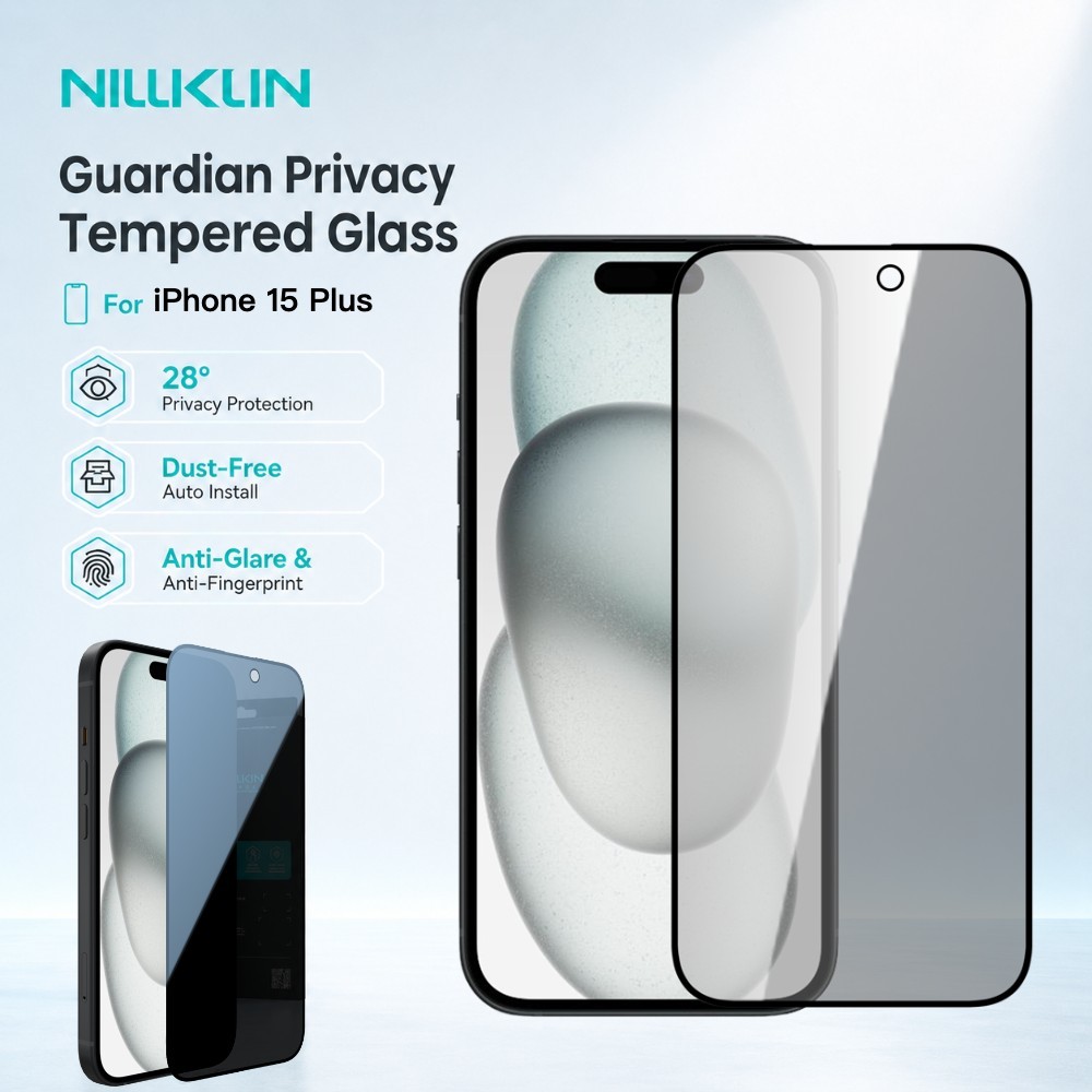 NILLKIN ฟิล์มกระจก สำหรับ iPhone 15 Plus 14 13 Pro 12 Mini ฟิล์มกระจก กันรอย กันกระแทก FM5004