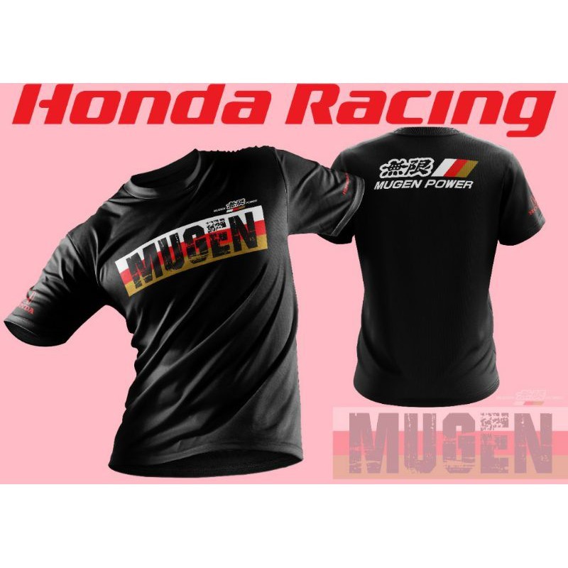 เสื้อยืด Mugen Power / เสื้อไมโครไฟเบอร์ / เสื้อแข่ง
