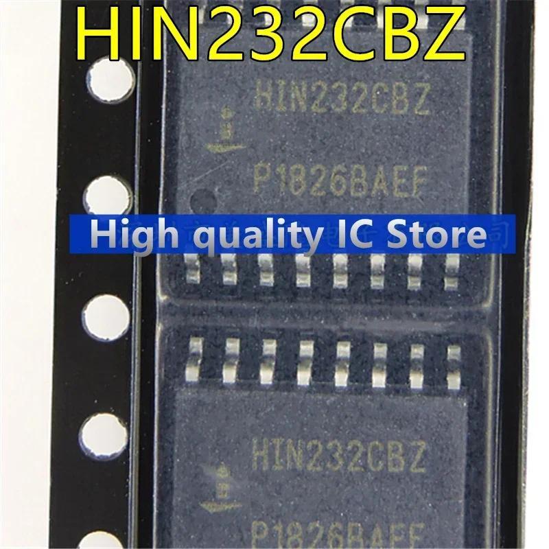 20pcs HIN232CBZ-T ใหม่และ HIN232 SOP-16 Transceiver ชิป SOP16 HIN232CBZ