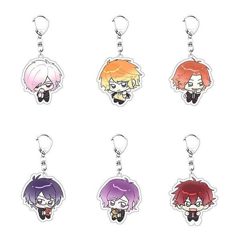 [จี้] Velcro Lover DIABOLIK LOVERS จี้ Reverse Roll Player Godless Zihao Family พวงกุญแจอะคริลิคหกปร