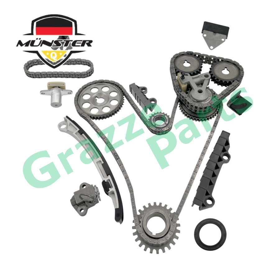 19pc Münster Timing Chain Kit ชุด 12761-85FA0 Suzuki Grand Vitara ET SV620 SV625 1995-1998 2.0 2.5 2