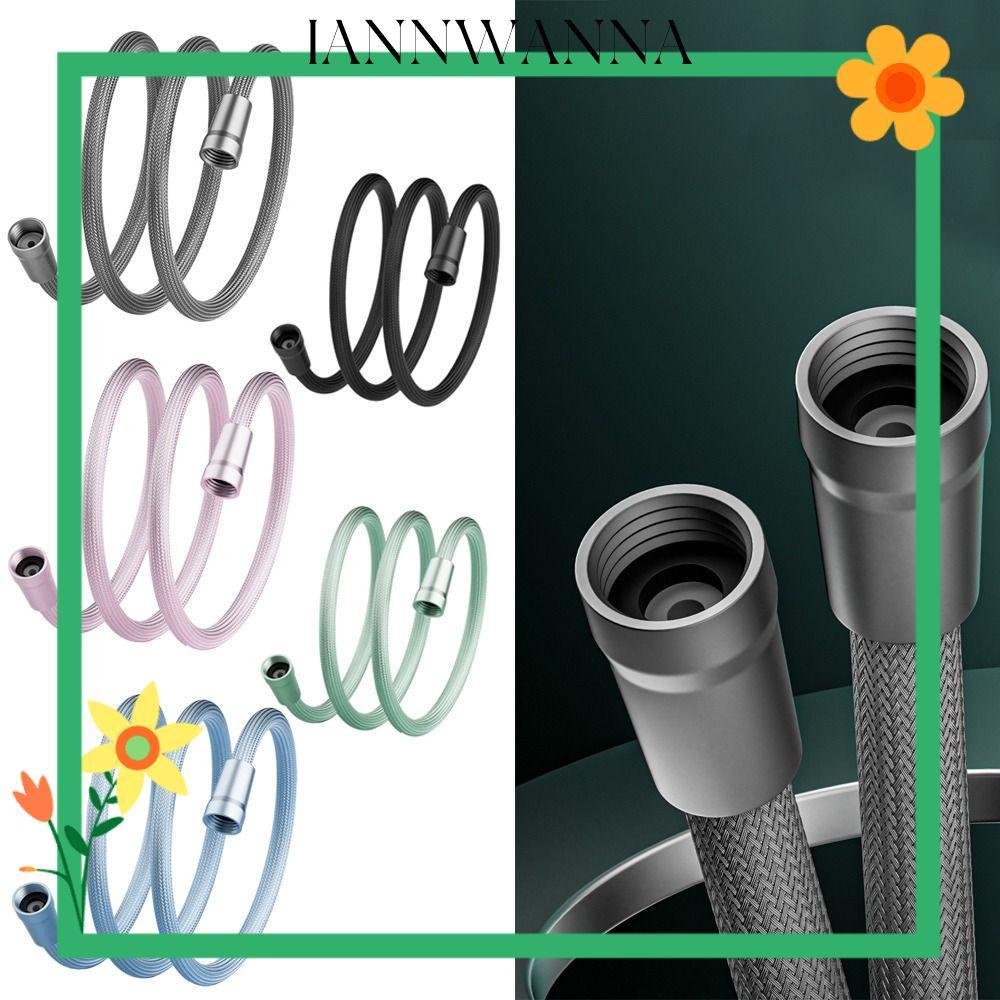 IANNWANA สายฝักบัวมือถือ, GI/2 Anti Winding Shower Tube, ทนทานยืดหยุ่น 1.5/2 เมตรแรงดันสูง Bath Show