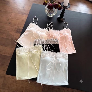 [ส่งจากไทย] 𝙎𝙩𝙪𝙙𝙞𝙤𝘽𝙧𝙖 #bra-320 สายเดี่ยว มีบราในตัว สีหวาน บราสายเดี่ยว เสื้อกล้าม เสื้อแฟชั่น
