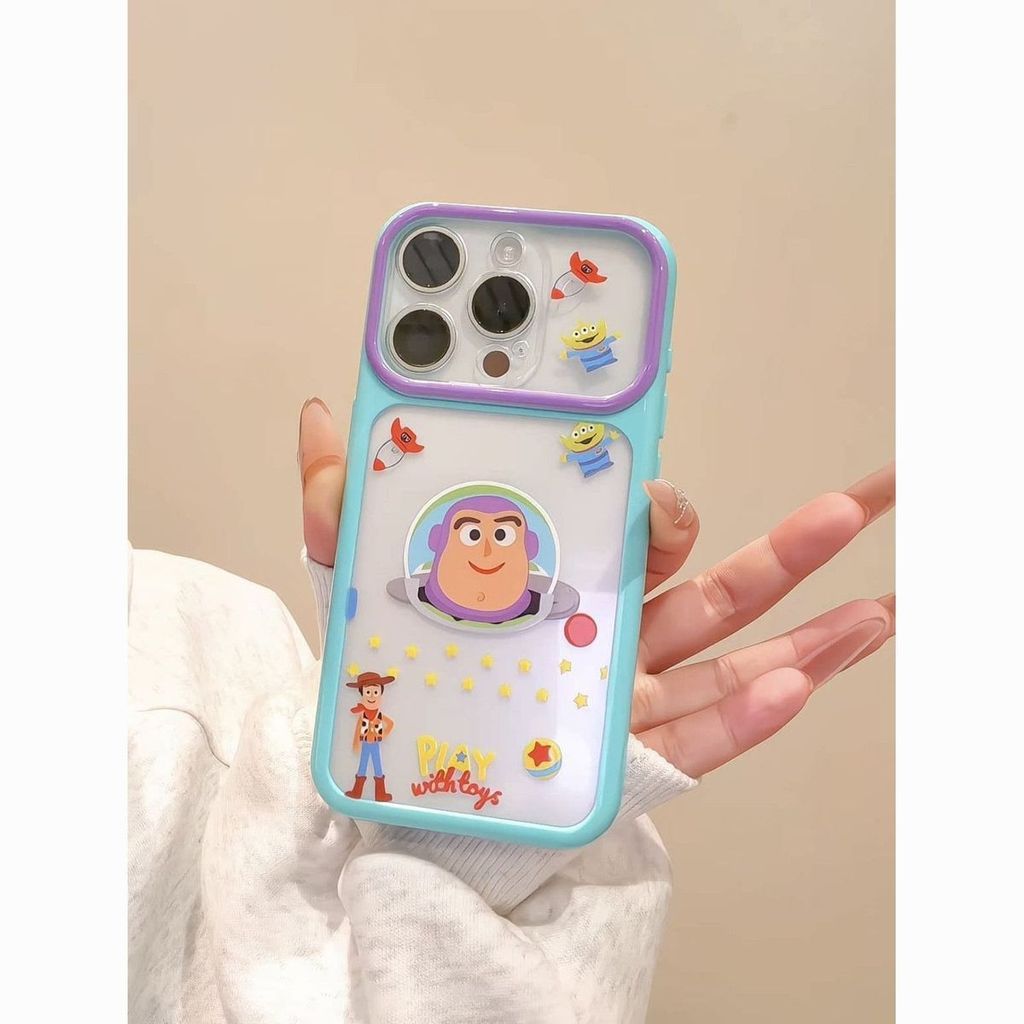 เคสโทรศัพท์ เหมาะสําหรับ iPhone 13 14 15 16 17 Pro max Toy Story Buzz Shock-proof Shock-proof เคสป้อ