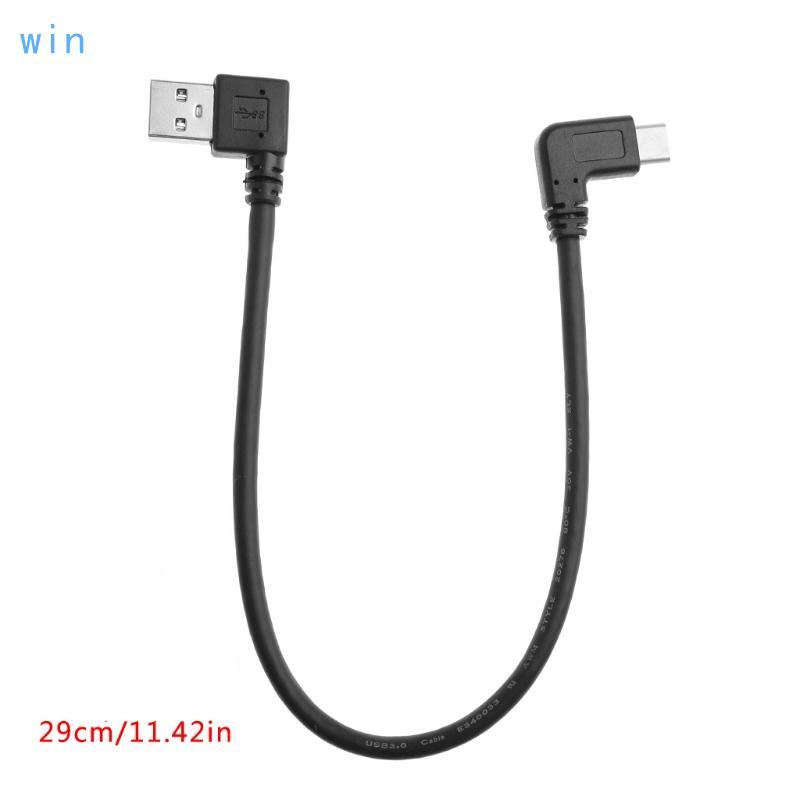 Win สายอะแดปเตอร์ USB A To Type C Male to Male ใช้กับอุปกรณ์ Usb 3 0