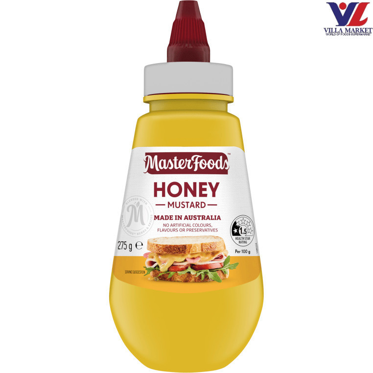 Masterfoods Mustard Honey มัสตาร์ดผสมน้ำผึ้ง 275G
