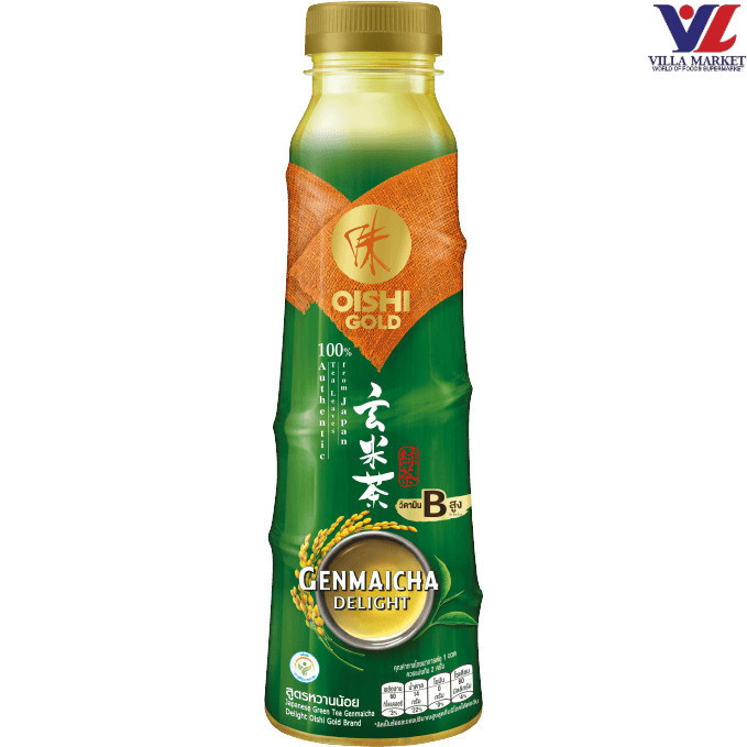 Oishigenmaicha Delight 400Ml. โออิชิ เก็นไมฉะ สูตรดีไลท์ 400 มล.