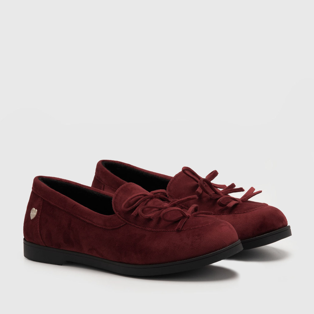 โครงการที่น่ารัก - Aratha Loafer Red - รองเท้าผู้หญิง
