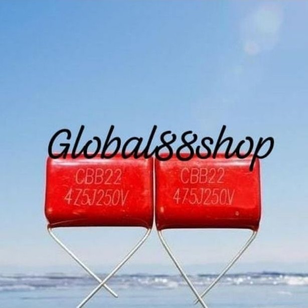 MERAH MILAR 475J 250v HRG 1 PCS 475/250v สีแดง MILAR MKP MKT
