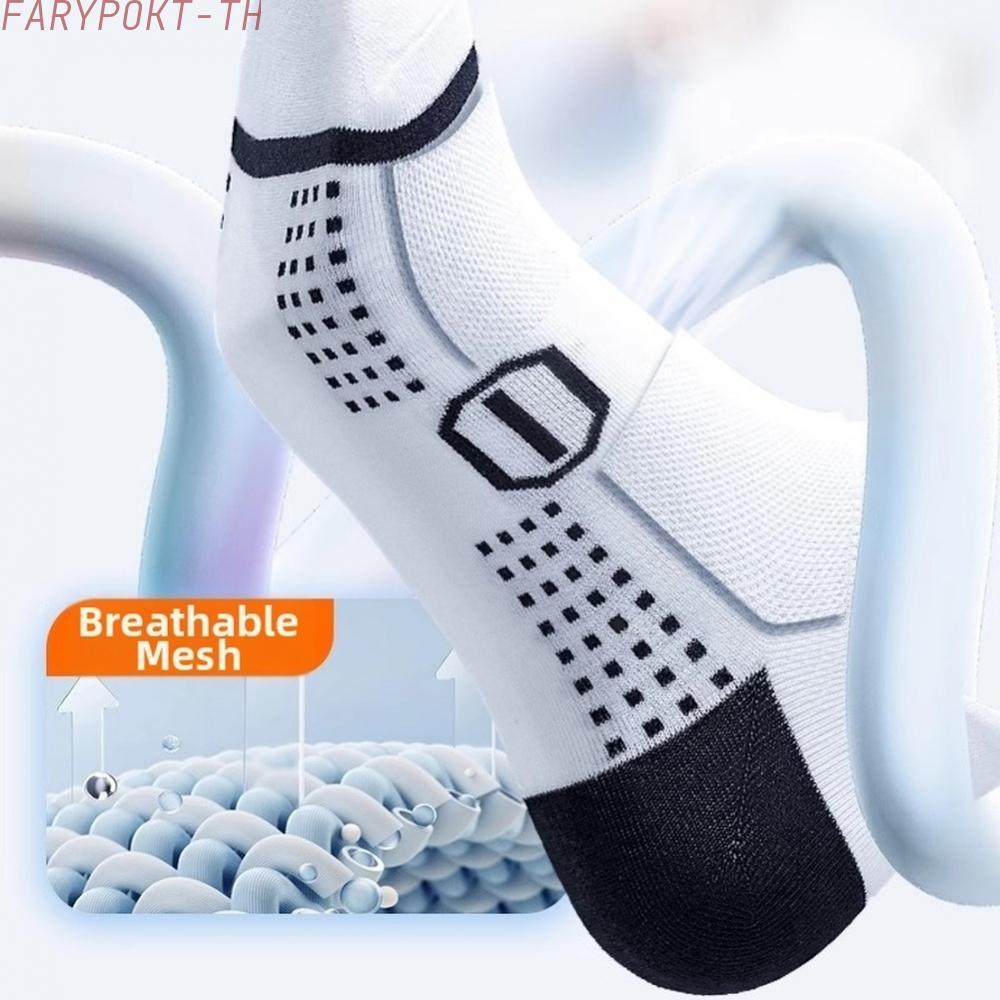 Men Running Socks Cotton Breathable Quick Dry Sports Socks for Basketball