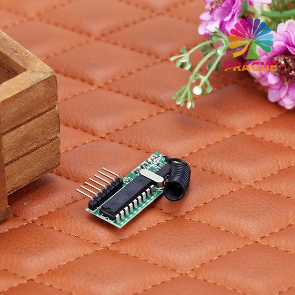 Wireless Superheterodyne ถอดรหัส Receiver Transmitter Module Kit 433Mhz