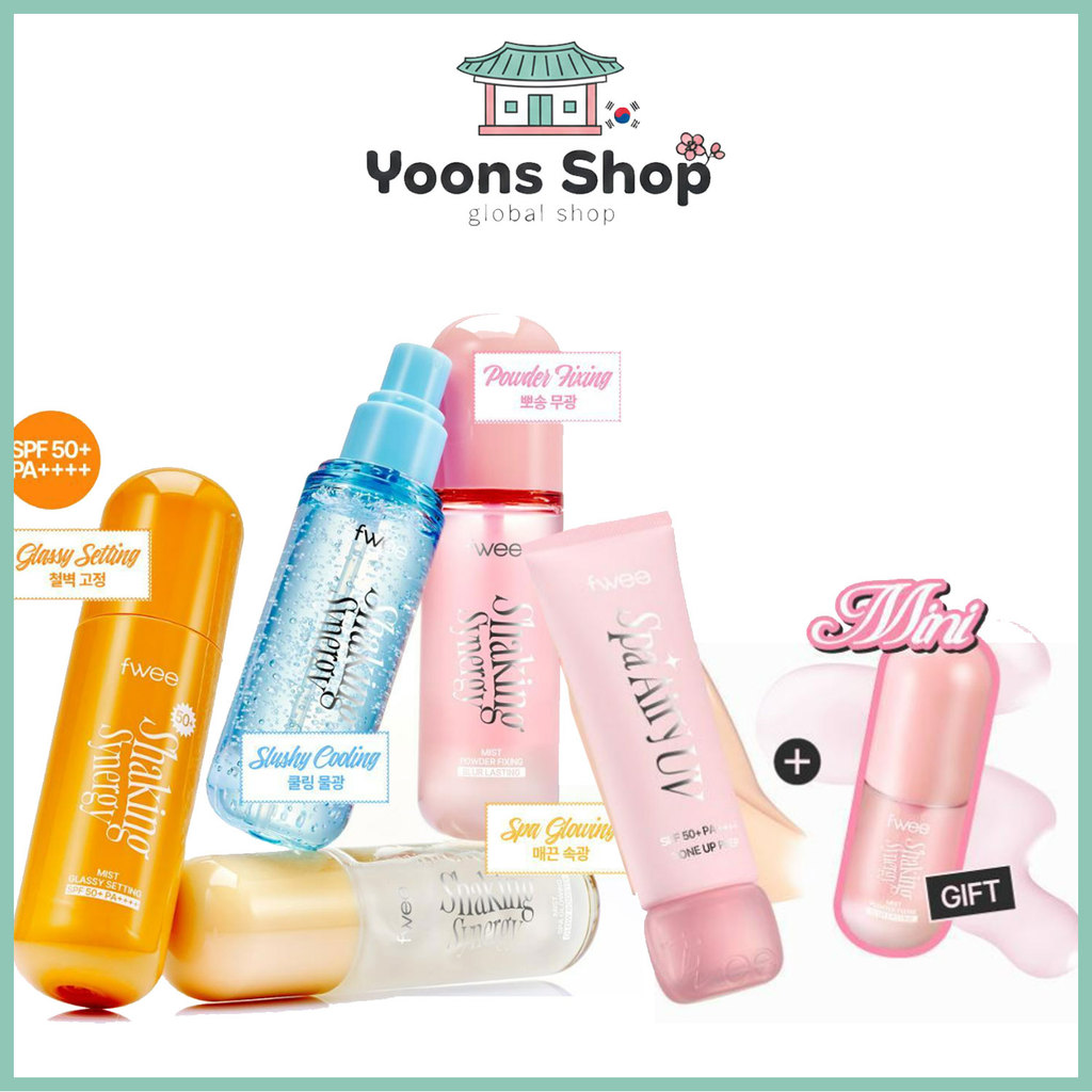 [fwee] Shaking Synergy Mist/UV Tone-Up Base_จากเกาหลี