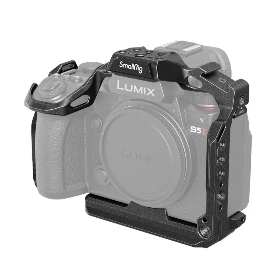 สําหรับ SmallRig 4023 Black Mamba Cage อุปกรณ์เสริมสําหรับกล้อง LUMIX G9 II S5 II S5 IIX