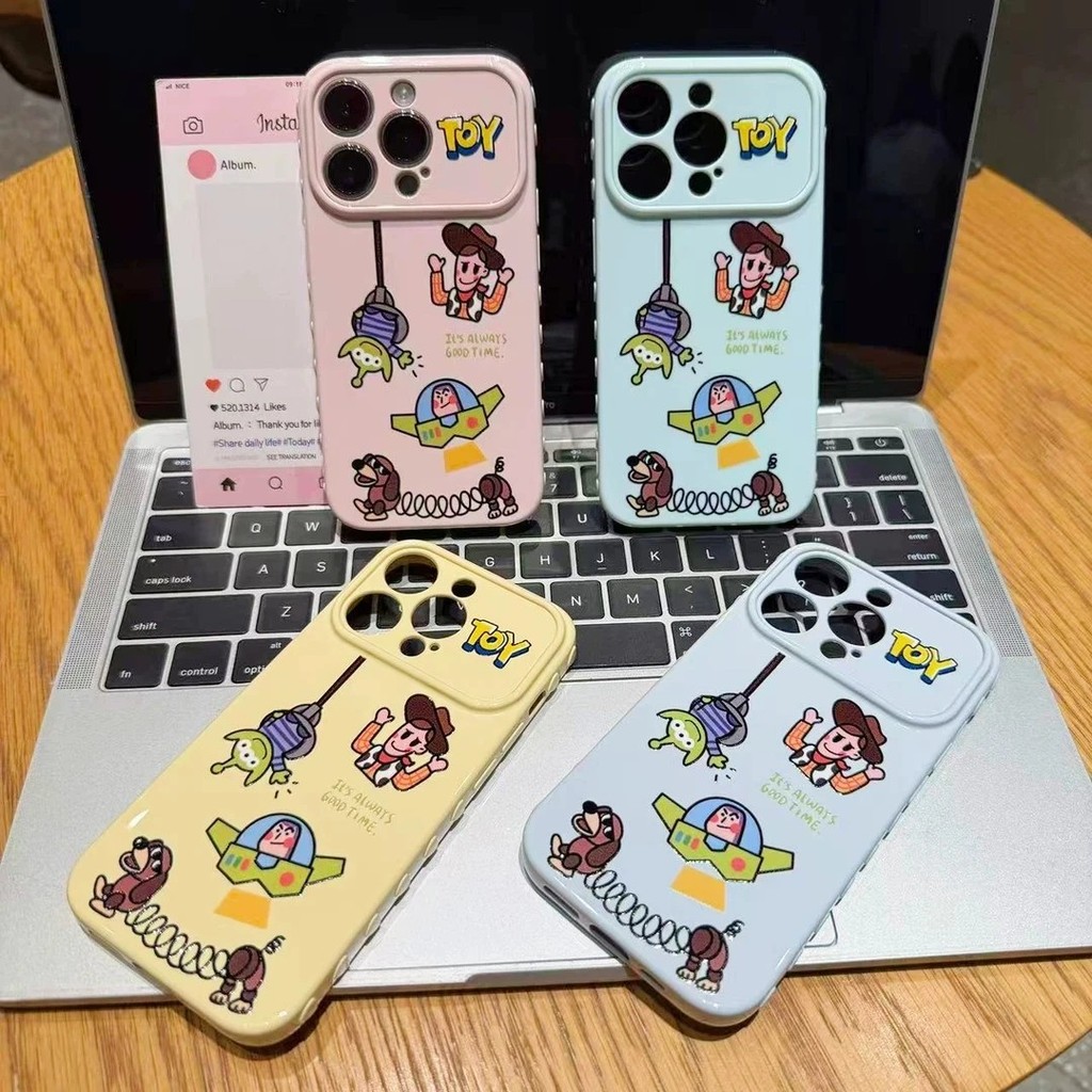 เคสสำหรับ iPhone 17 16 15 14 13 12 11 Pro Max XR XS หัวใจ 3D กันรอย กันกระแทก น่ารัก สีพาสเทล ถุง