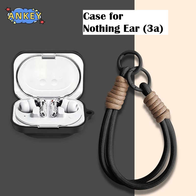 Compatible with Nothing Ear (3a) Bluetooth Earphone Silicone Protective Case for Nothing Ear (3a) Cu