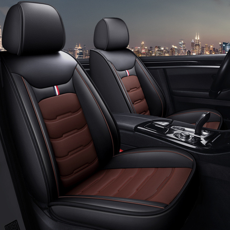 JBS รวมทุกอย่าง 9D Full Leather Car Seat Cushion Four Seasons Cushion Sports Seat Cushion Seat Cover