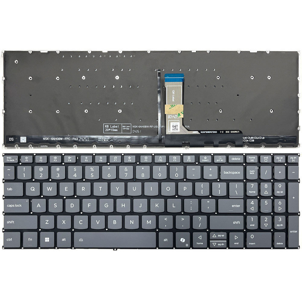 ใช้ได้กับ Lenovo IdeaPad Slim 3 15 AHP10 ARP10 IRH10 IRU10 Q8X10 คีย์บอร์ด