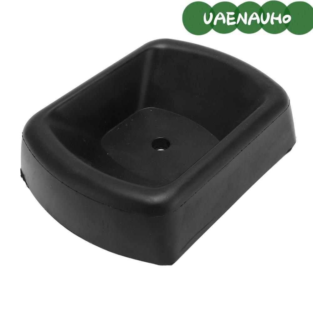 UAENAUH0 Trailer ล้อ Chock, ยางไนไตรล์ยางสีดํา Chock, Stable 16.8 x 12.7 x 3.5 ซม. Jack Stabilizer ส