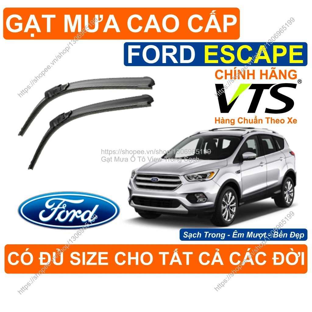 ที่ปัดน้ําฝน Ford Escape, ที่ปัดน้ําฝนคู่สําหรับ Ford Escape, มีจําหน่ายทุกขนาดสําหรับรุ่น Ford Esca