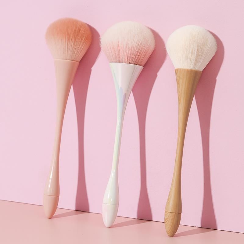 แปรงแต่งหน้า แปรงแป้งฝุ่น Oversize Soft Fluffy Dot Color Blush brush One Pack Set แปรงแต่งหน้า Full 