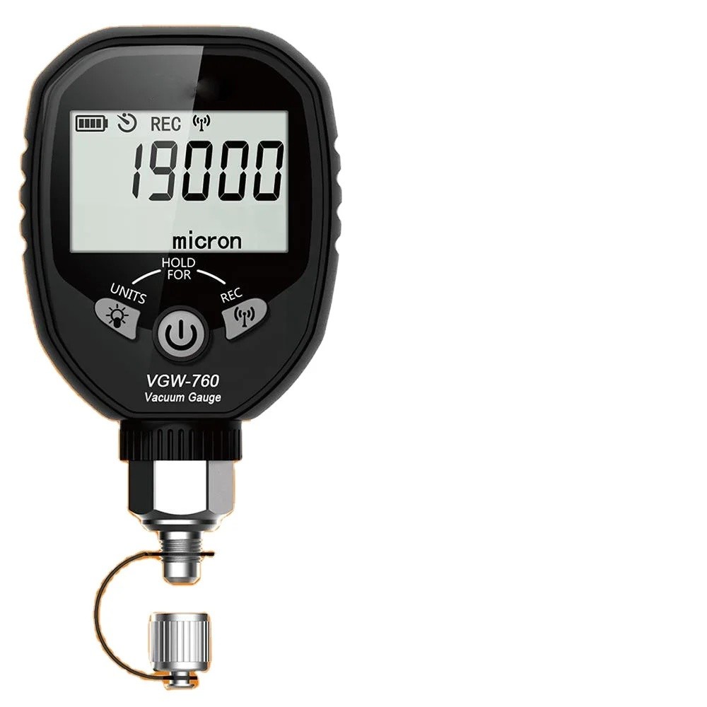 KR8L สินค้าใหม่เครื่องวัดความดันสูญญากาศอิเล็กทรอนิกส์ไร้สายแบบพกพา VGW-760