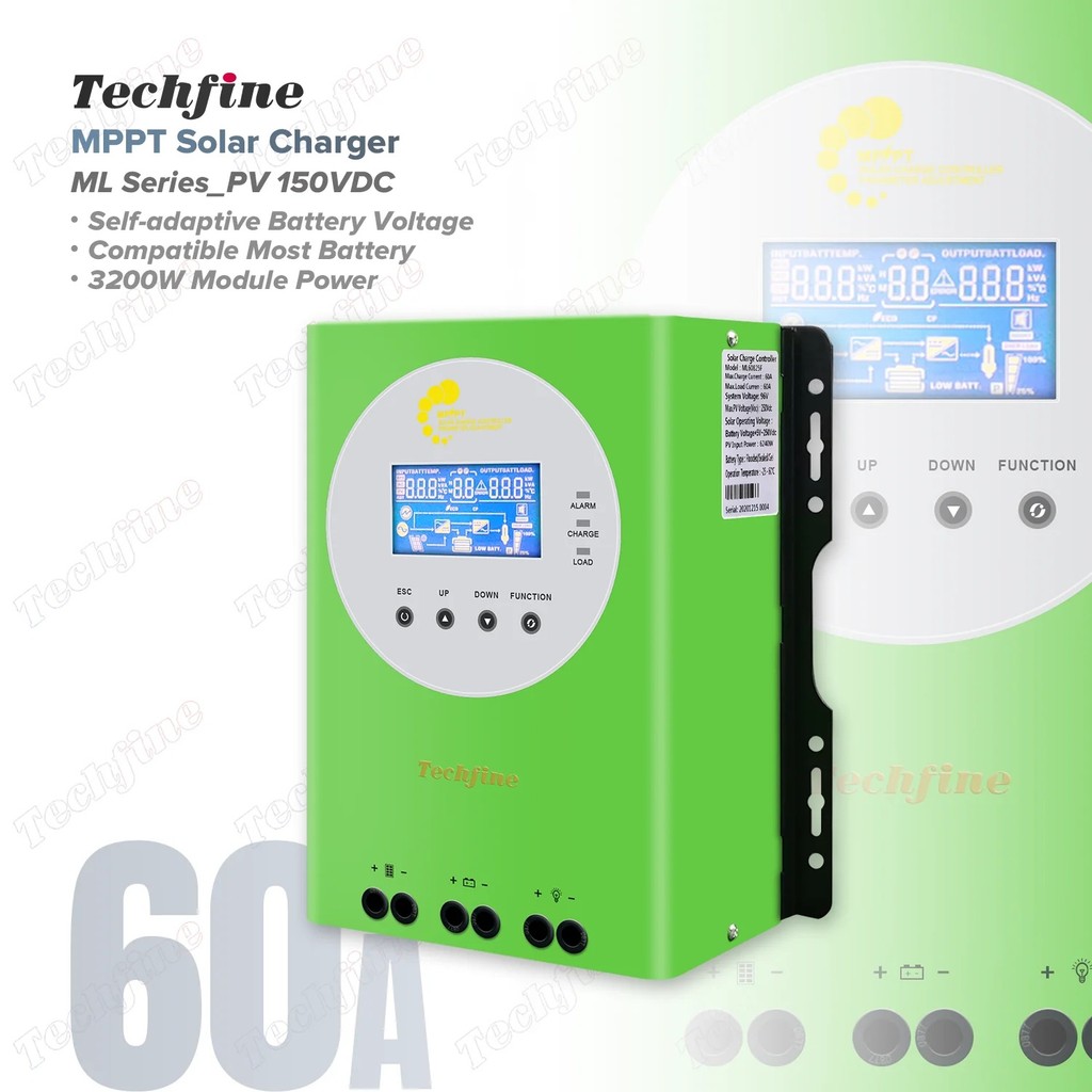 VVKR ใหม่ Origina การตั้งค่าอัตโนมัติ 48V 60V 72V 96V 60A ราคา MPPT Solar Charge Controller
