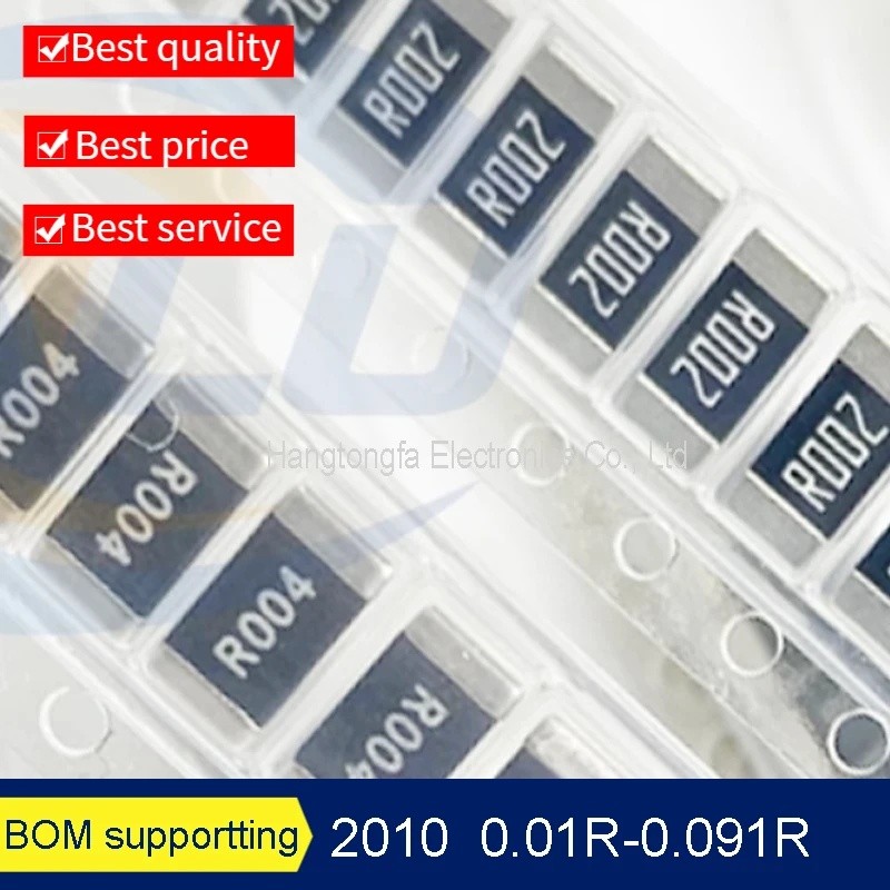50 ชิ้น 2010 ตัวต้านทาน SMD 5% R010-R091 3/4W R100-R910 0.02R 0.03R 0.05R 0.082R 0.01R 0.02R 0.05R ต