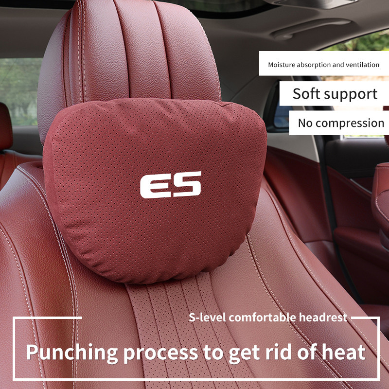 ภายในรถ 5 สีเลือก Headrest สําหรับ Lexus ES ES300 Auto ภายใน Headrest คอสนับสนุนเบาะเอวหมอนคอนุ่ม