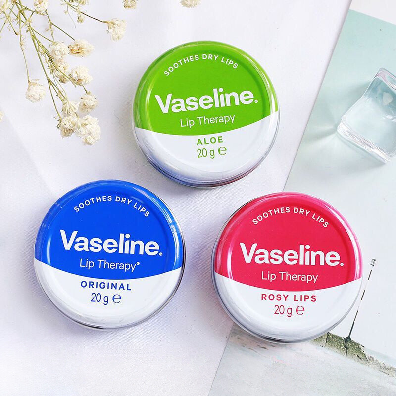 VASELINE  热卖VASLINE Tiny Iron Lip Balm Lasting Moisturizing&Fading Lip Lines Moisturizing&Brightenin