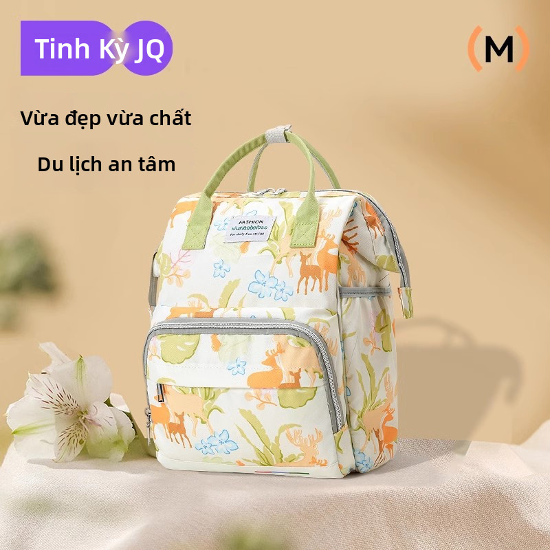 Mommy Bag Mother Baby Outing Light Mommy Bag Mother Baby Multifunctional Large Capacity Outing Mommy