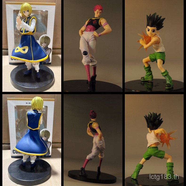 T อินเทรนด์ขายร้อน Full-Time Hunter Kurapika Hunter Chain Killer Little Jesso รูปตุ๊กตาตกแต่งของขวัญ