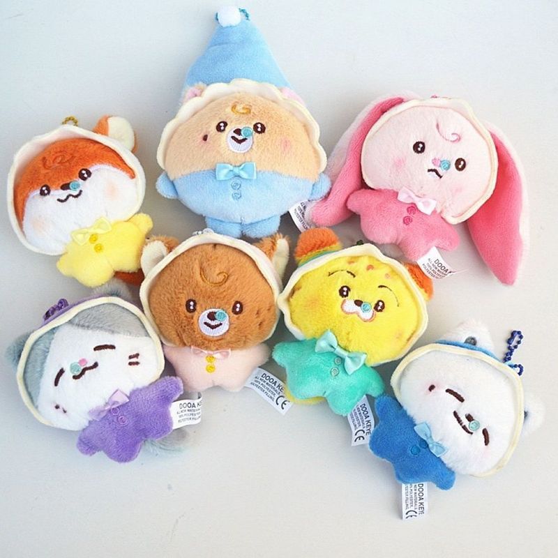 【พร้อมส่ง】nct wish doll NCT Keychain Series Johnny,SOM-MOONG-CHILL Yuta,Doyoung,Jungwoo,Mark,Haechan