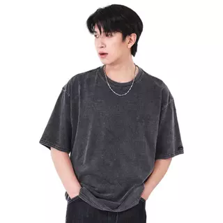 LEE เสื้อยืดแขนสั้นผู้ชาย รุ่น LE S326MTSSN19 สีดำ