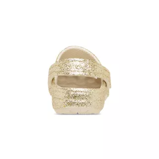 CROCS รองเท้าลำลองเด็ก CLASSIC CHUNKY GLITTER CLOG รุ่น CS 211939-0LH - SANDSTONE