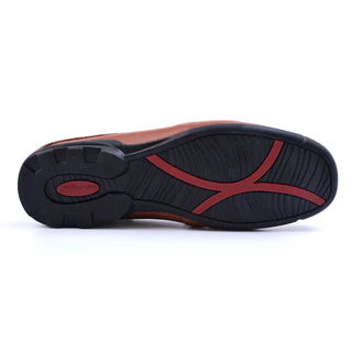 Hush Puppies รองเท้าผู้ชาย รุ่น HP 8HSFPP305Z - สีน้ำตาล (รองเท้าแตะหนังสังเคราะห์แบบสวม)