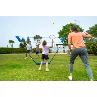 Decathlon Badminton Shuttlecocks ลูกขนไก่พลาสติกขนาดกลางรุ่น Psc 100 แพ็ค 3 ชิ้น - Multi Color
