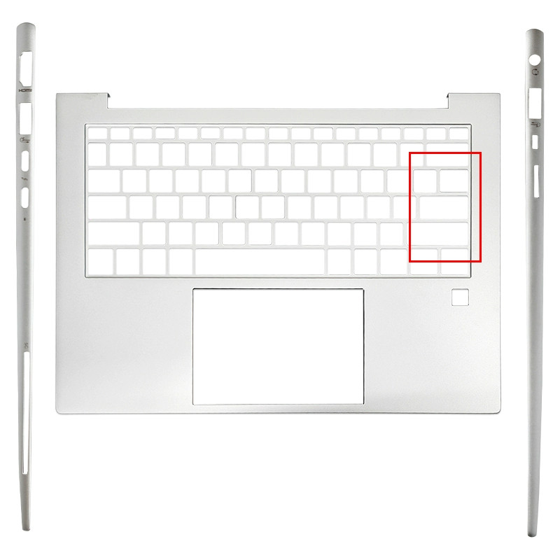 สําหรับ HP Elitebook 840 845 G11 เปลี่ยน Cove Palmrest Upper Top Case Lower Bottom Cover โลหะ